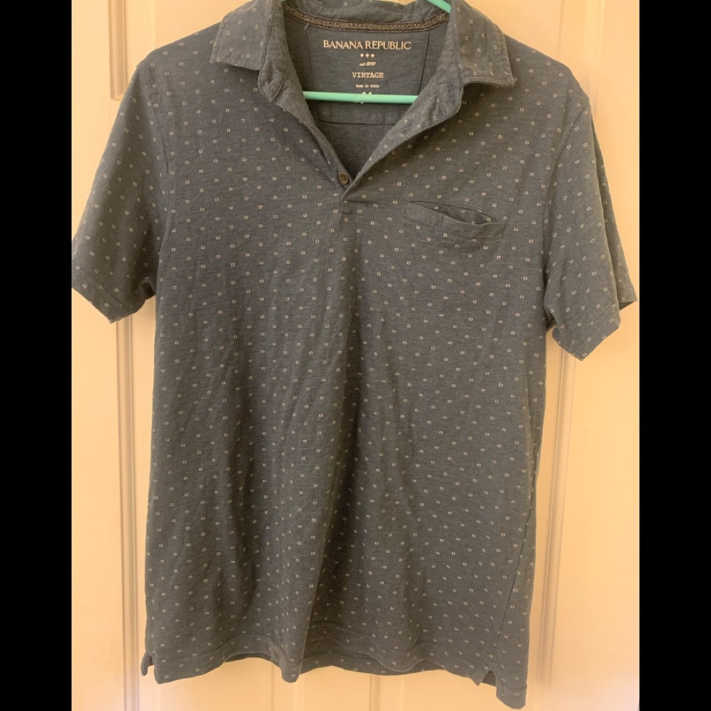 Banana Republic Polo Style Pocketed